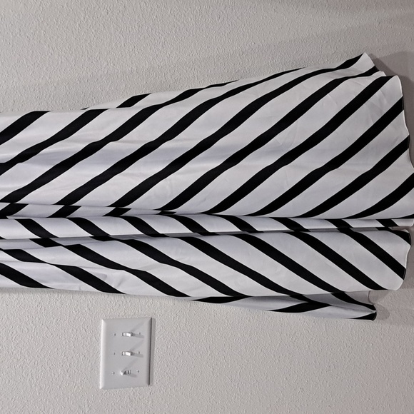 Betsy & Adam Women's Stripe Ballgown - Picture 4 of 11